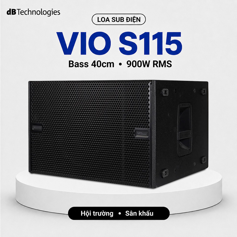 Loa sub điện dBTechnologies VIO S115
