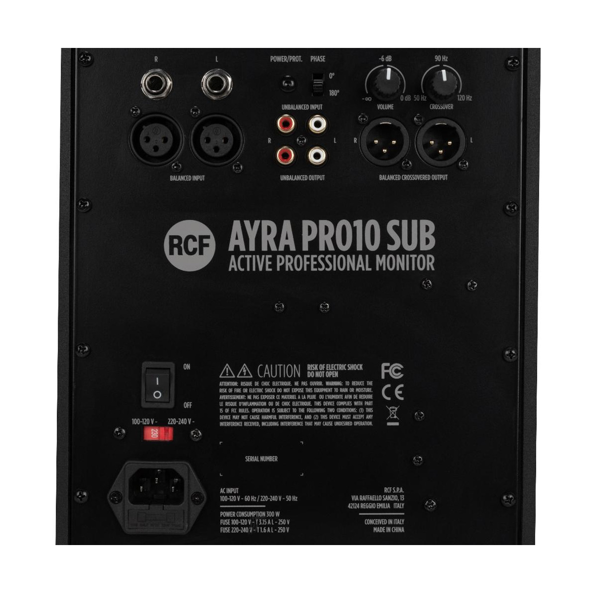 Loa sub điện RCF Ayra Pro10