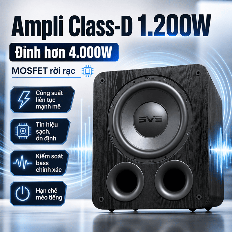 Loa sub điện SVS PB-3000 R