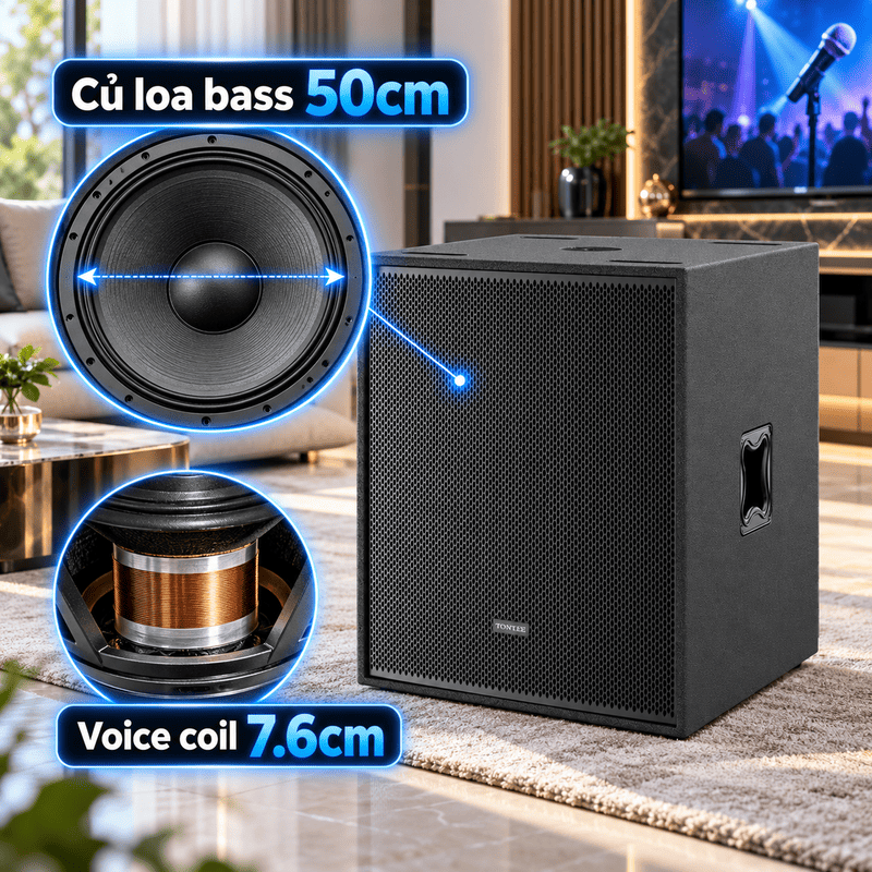 loa sub điện Tonylee CA118