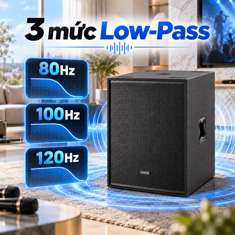 loa sub điện Tonylee CA118