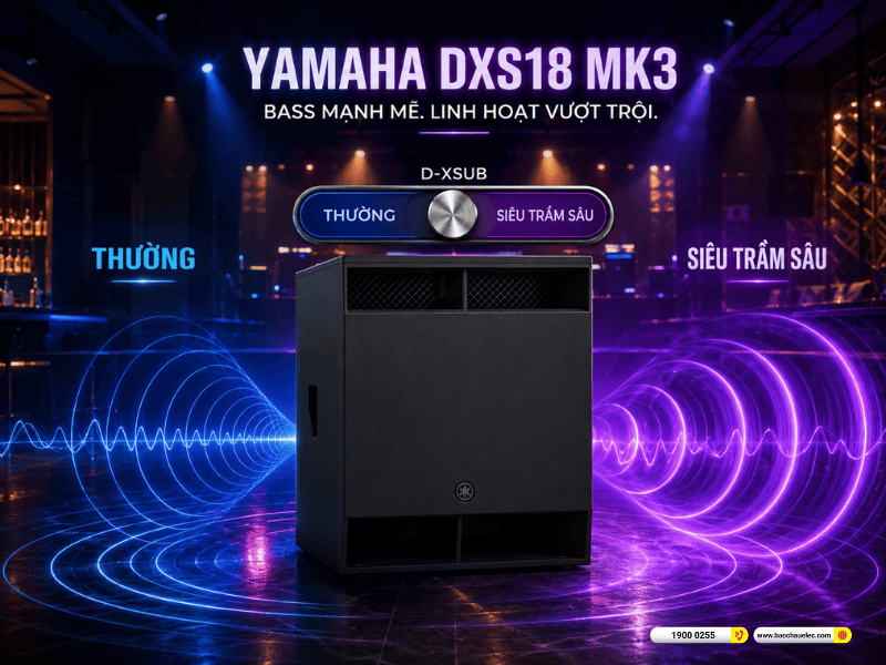 Loa Sub Điện Yamaha DXS18 MK3