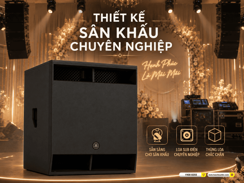 Loa Sub Điện Yamaha DXS18 MK3