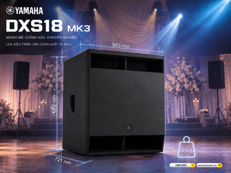 Loa Sub Điện Yamaha DXS18 MK3