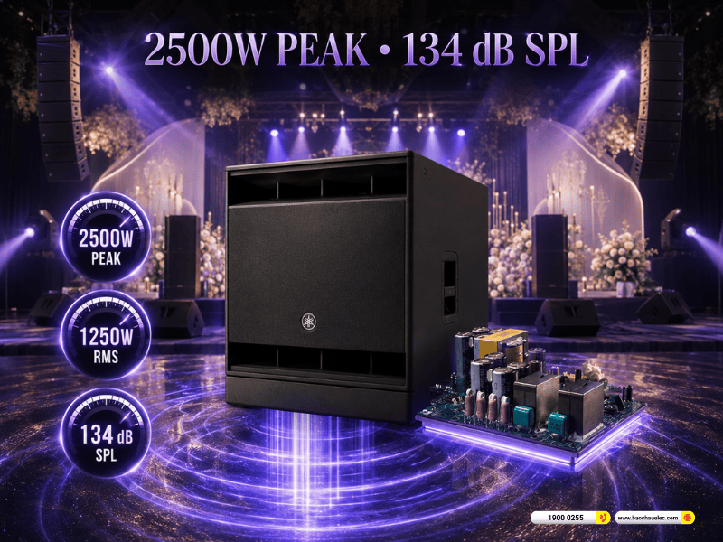 Loa Sub Điện Yamaha DXS18 MK3