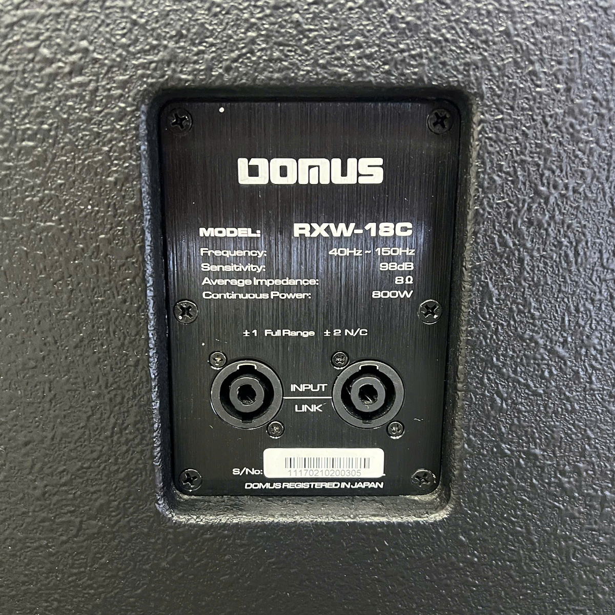 Loa Sub Hơi Bass 50cm Domus RXW 18C