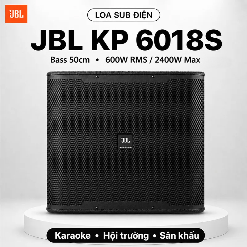 Loa Sub hơi Bass 50cm JBL KP6018S