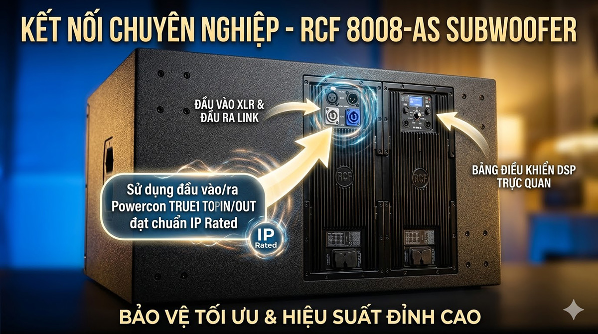 Loa sub RCF 8008-AS