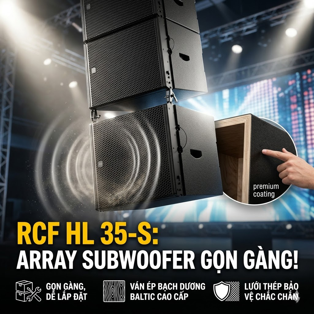 loa sub RCF HL 35-S