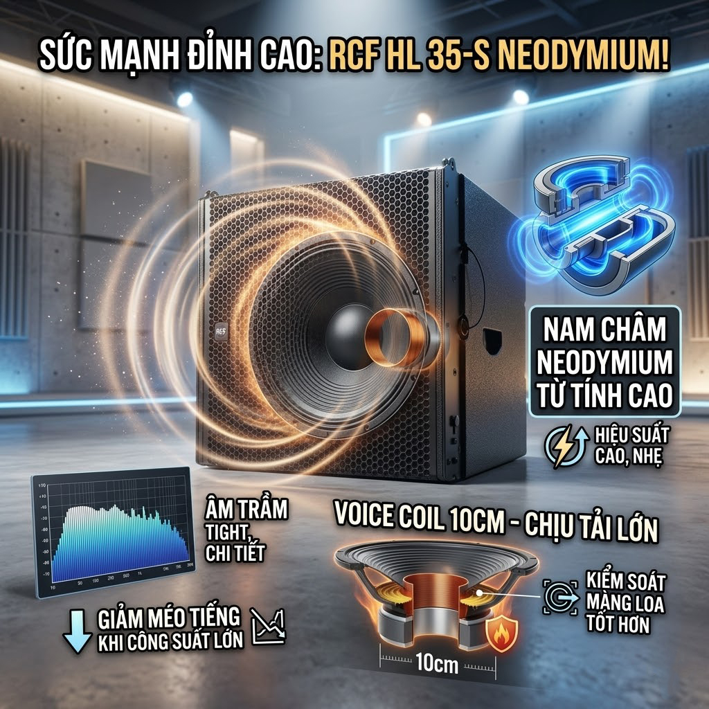 loa sub RCF HL 35-S
