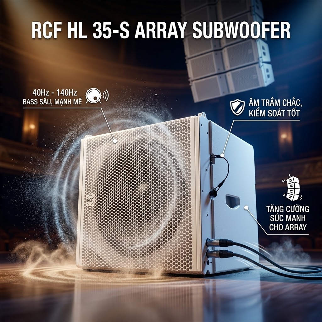 loa sub RCF HL 35-S