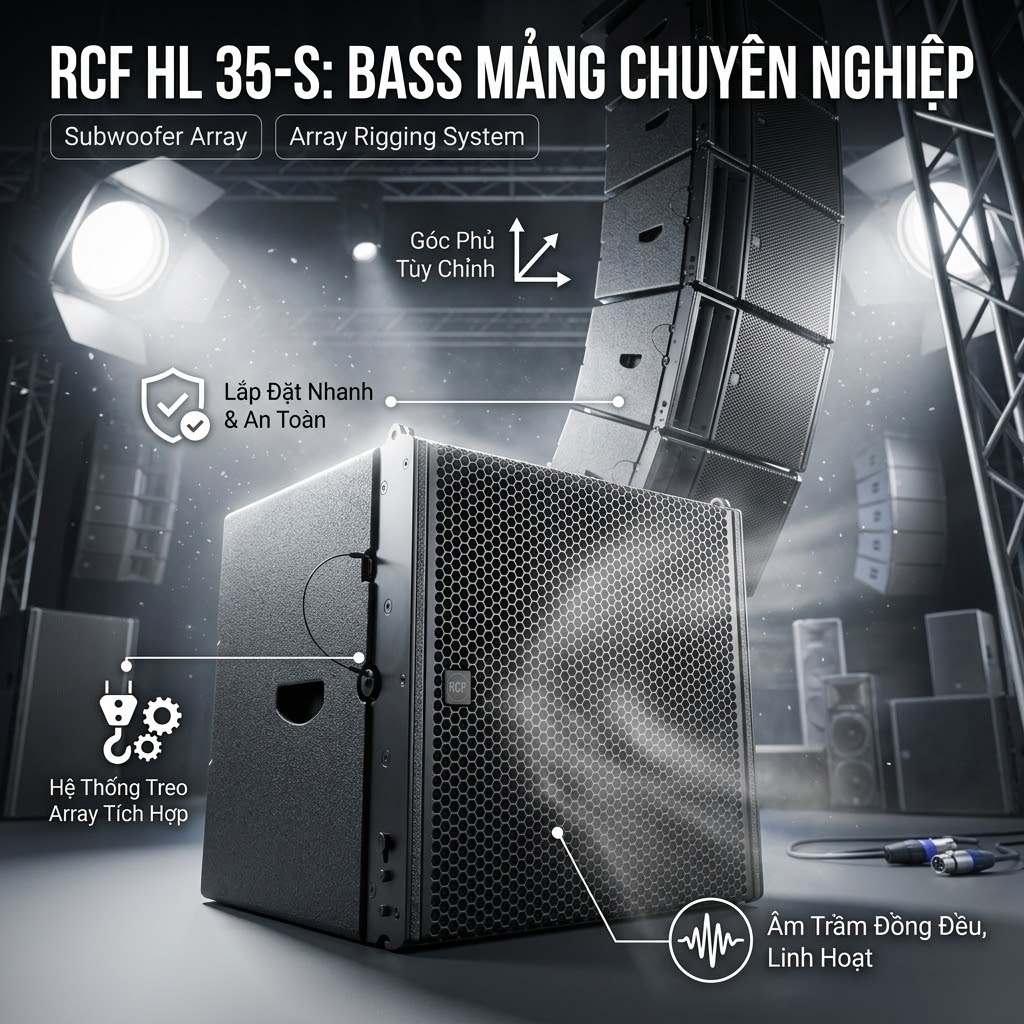 loa sub RCF HL 35-S