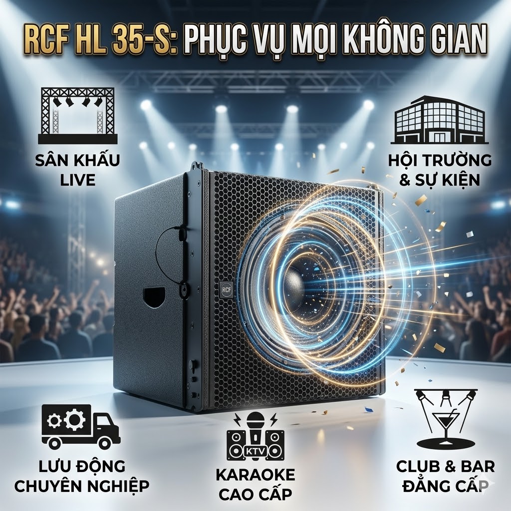 loa sub RCF HL 35-S