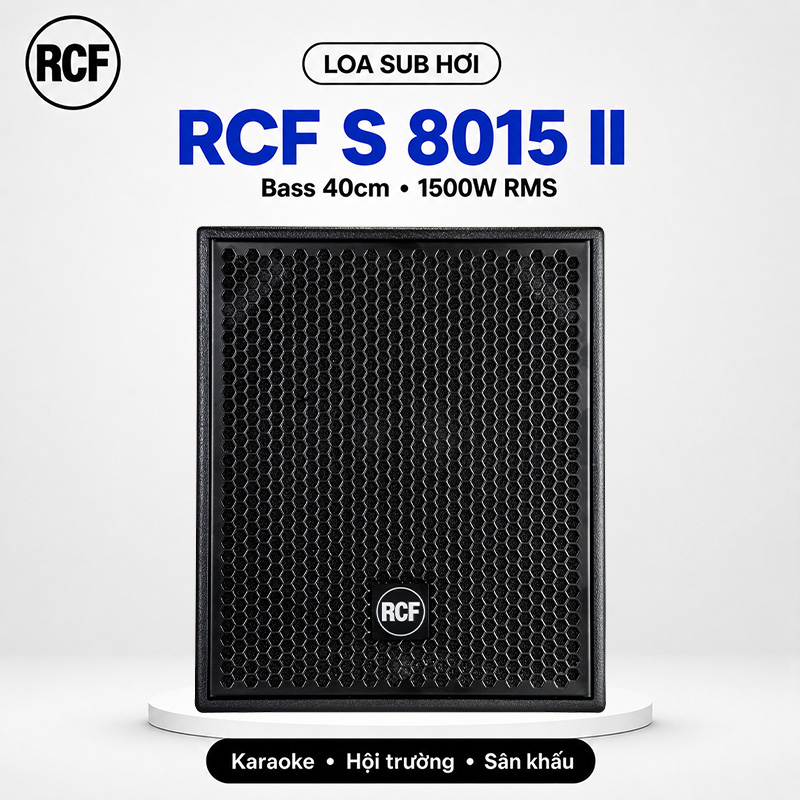 Loa Sub Hơi Bass 40cm RCF S 8015II
