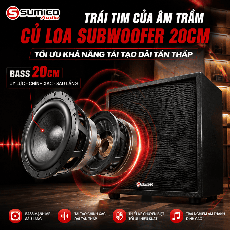loa sub Sumico Eurotech SUB 8Max