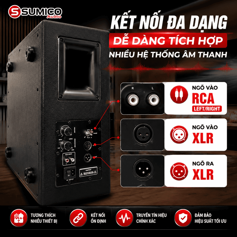 loa sub Sumico Eurotech SUB 8Max