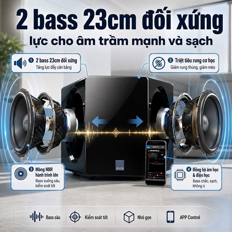 Loa sub SVS 3000 Micro R|Evolution