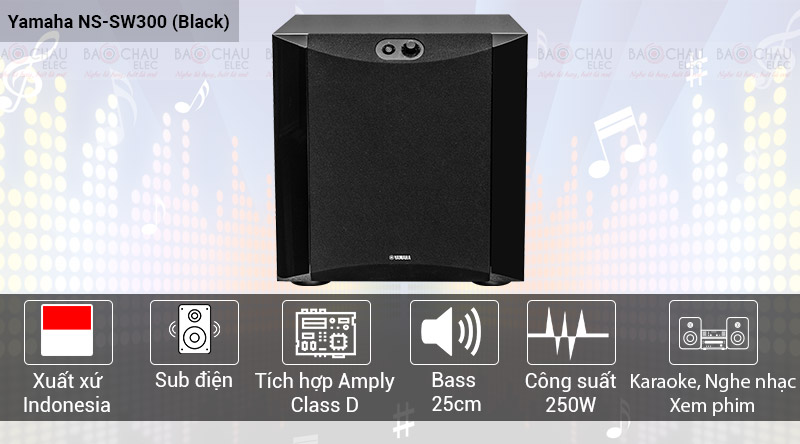 Loa Sub Điện Yamaha NS-SW300