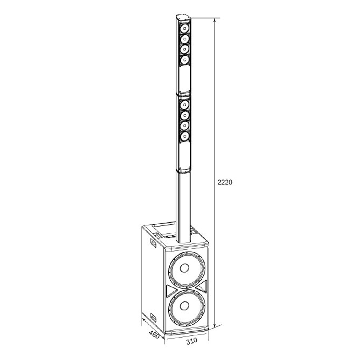 Loa Sumico Eurotech 1083