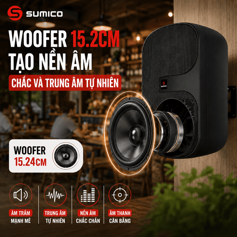Loa Sumico Eurotech 6WMT