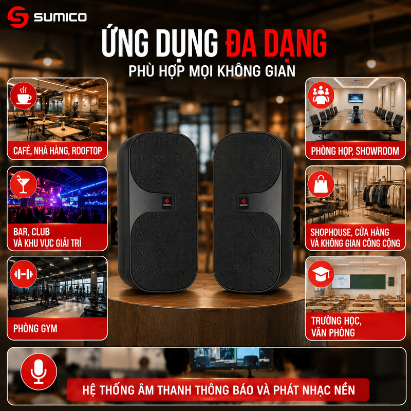 Loa Sumico Eurotech 6WMT