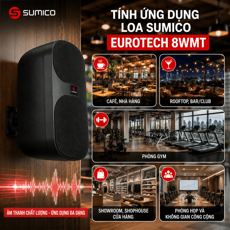 Loa Sumico Eurotech 8WMT