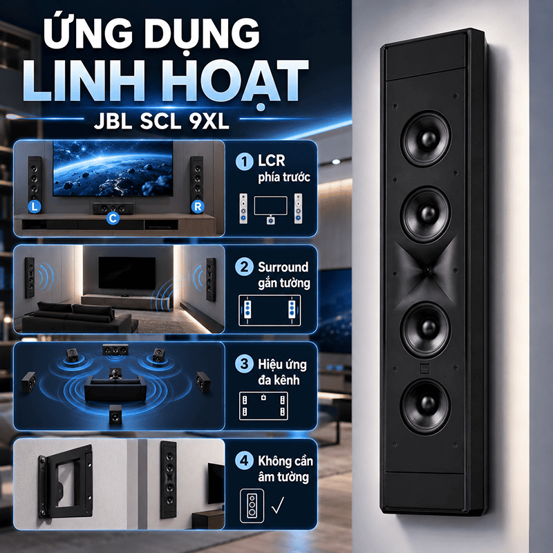 Loa treo tường JBL SCL 9XL