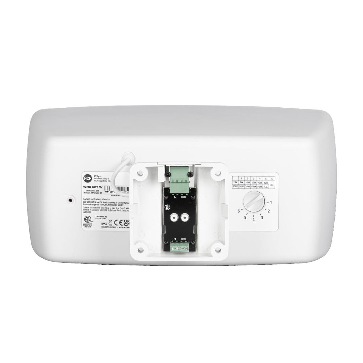 Loa treo tường RCF WMR 60T (bass 16.5cm, 80W/320W) - Hình 2