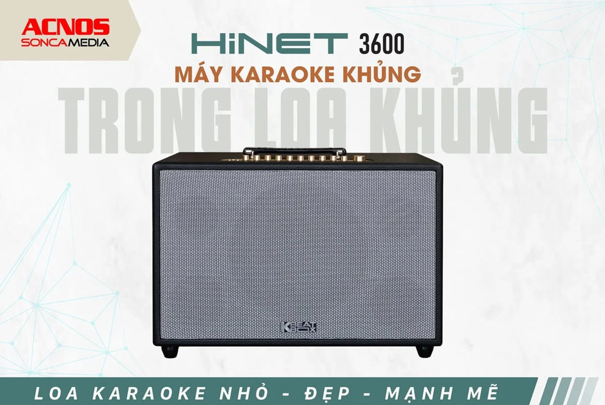 Loa X&aacute;ch Tay Acnos Hinet 3600