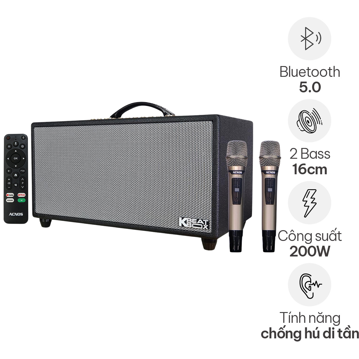 Loa Xách Tay Acnos Hinet 450