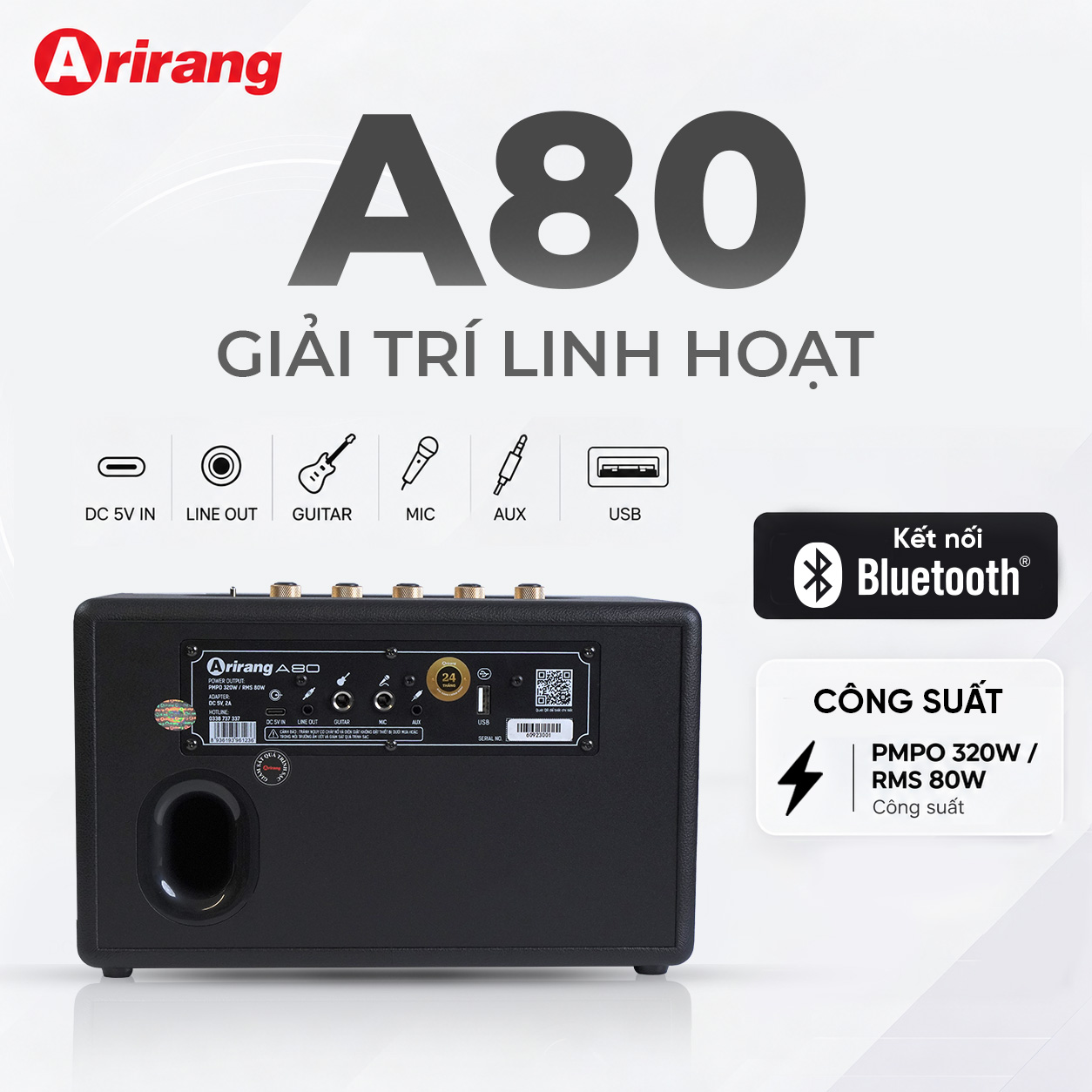 Loa xách tay Arirang A80