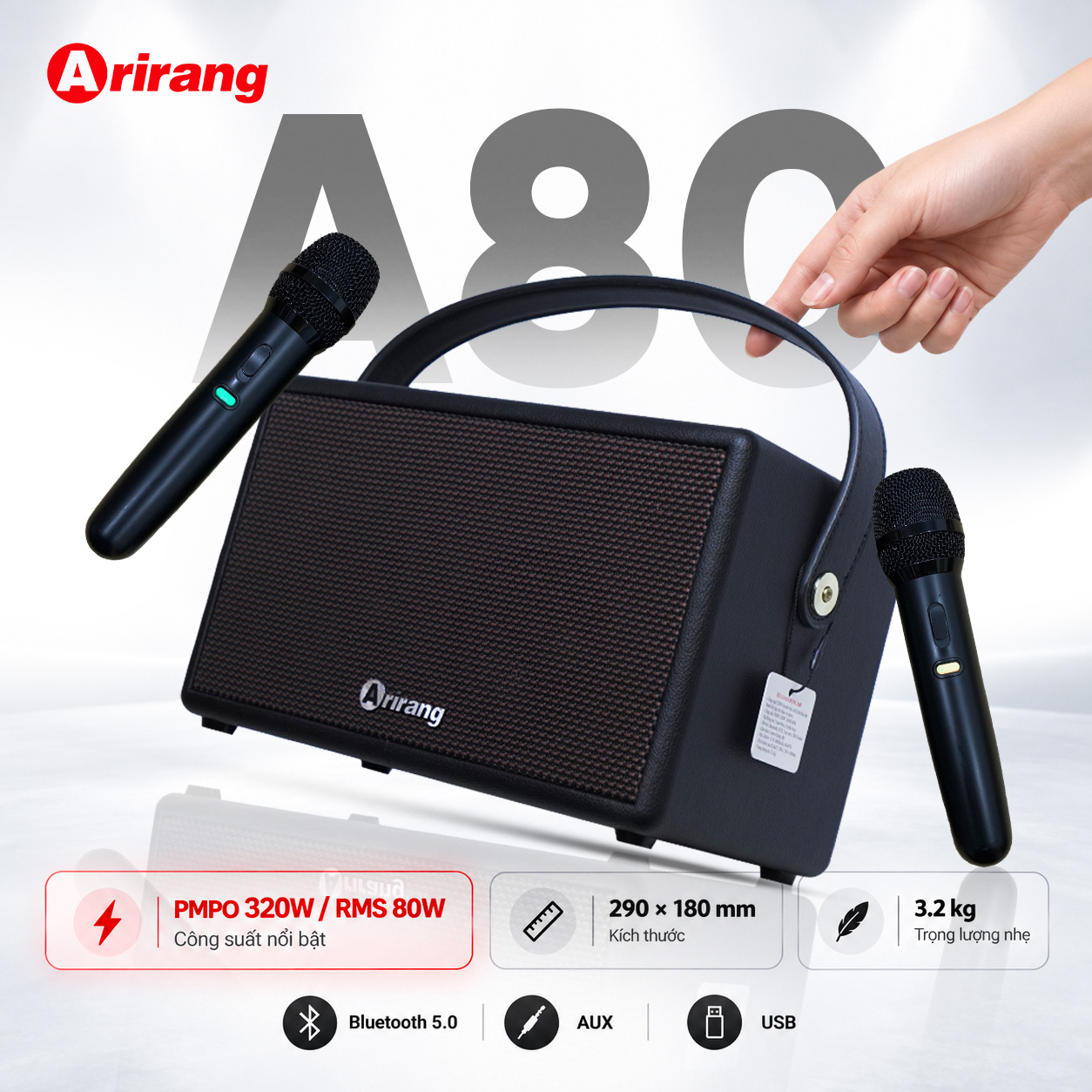 Loa xách tay Arirang A80