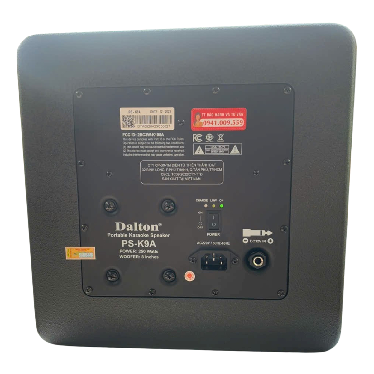 Loa xách tay Dalton PS-K9A