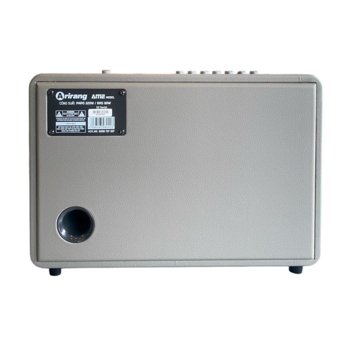 Loa Xách Tay Arirang AM3 (Bass 20cm, 100W/400W, Kèm 2 Micro) - Hình 1