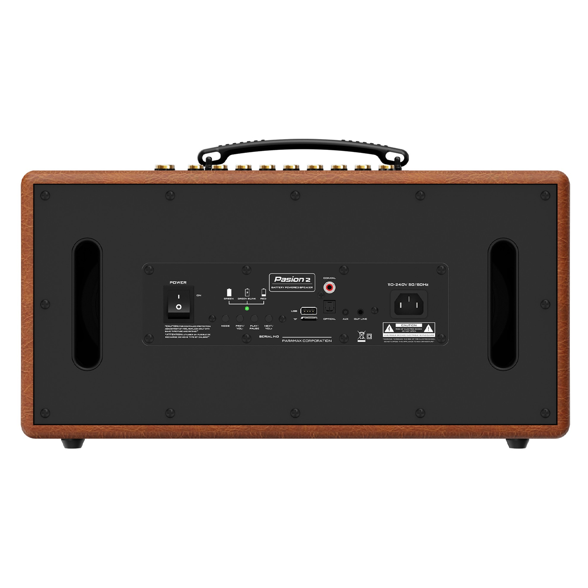 Loa xách tay Paramax Pasion 2 brown