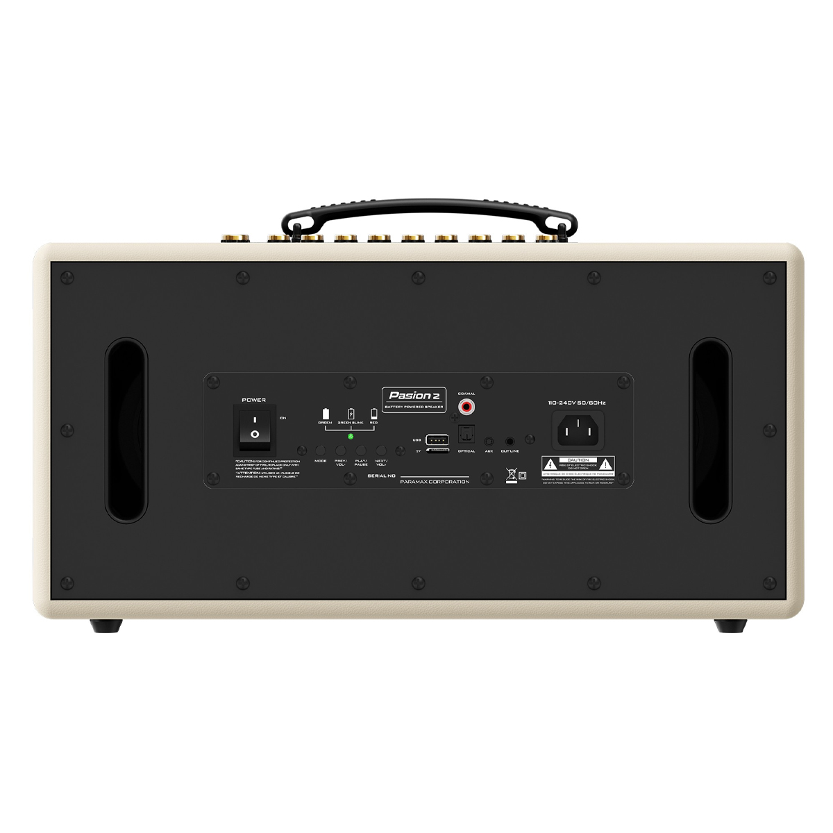 Loa xách tay Paramax Pasion 2 white