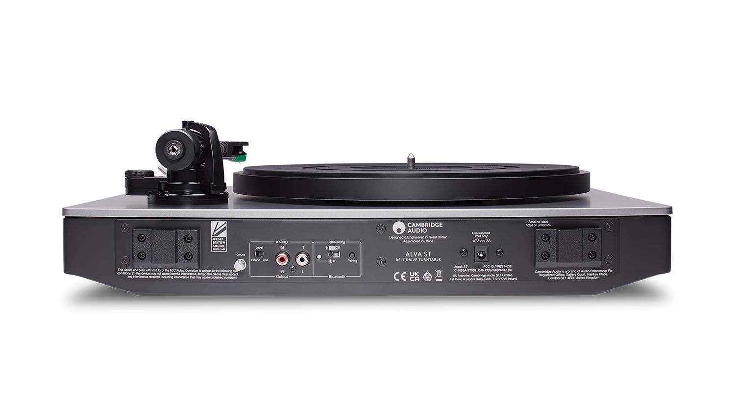 mặt sau đầu đĩa than Cambridge Audio Alva ST