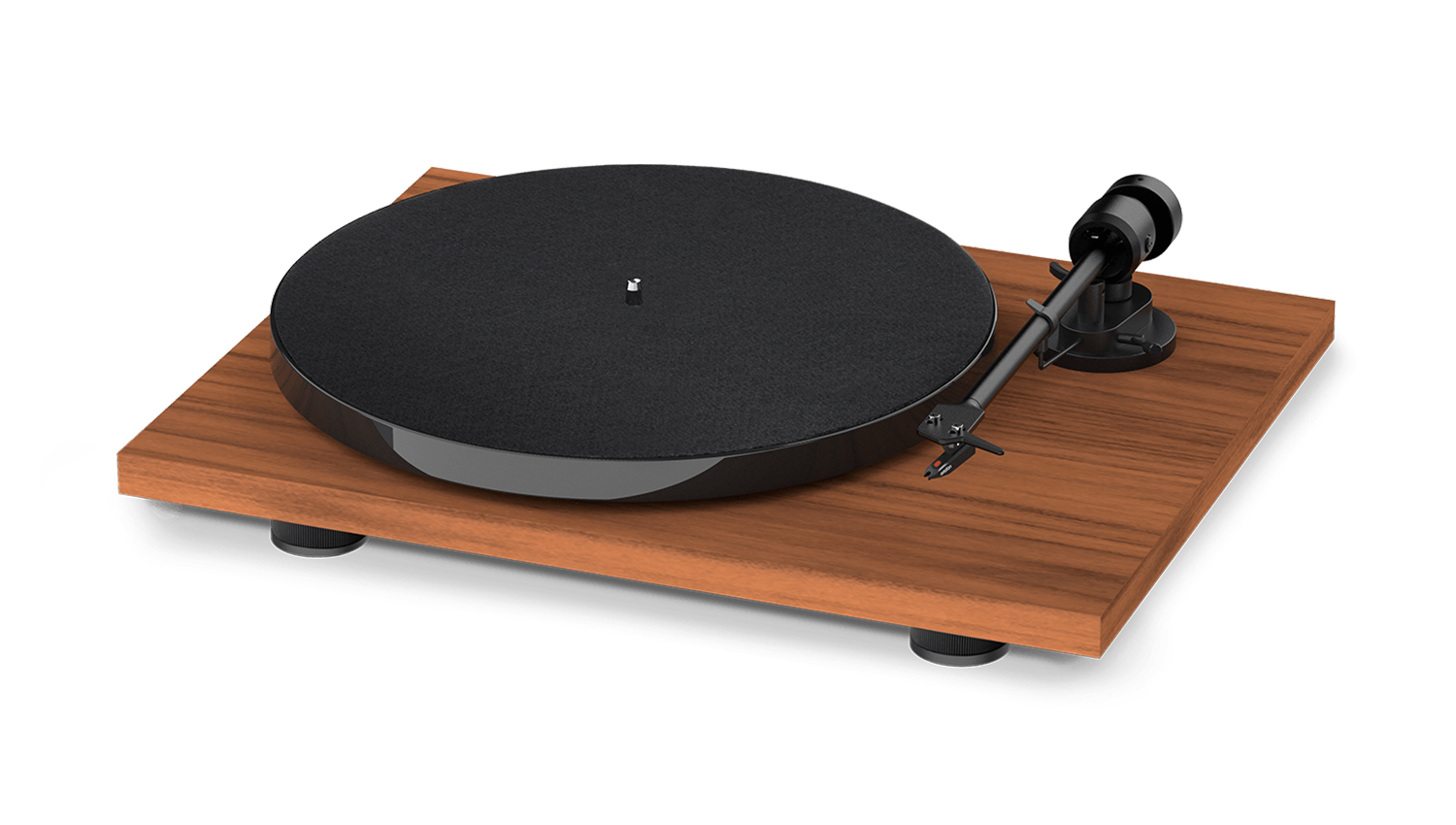 Mâm đĩa than Pro-Ject E1 BT màu walnut