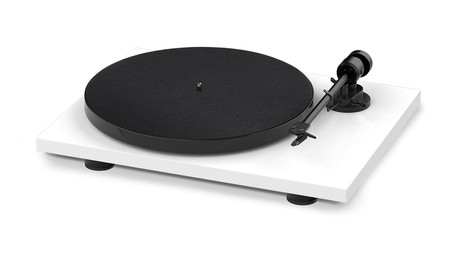 Mâm đĩa than Pro-Ject E1 BT màu trắng