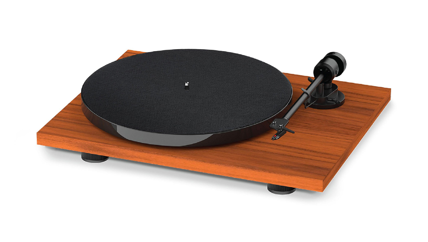 Mâm đĩa than Pro-Ject E1 Phono màu walnut