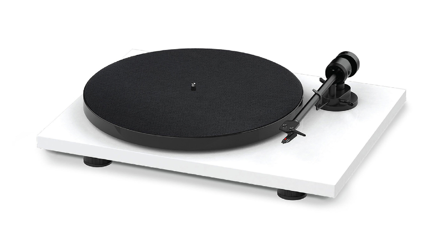 Mâm đĩa than Pro-Ject E1 màu trắng