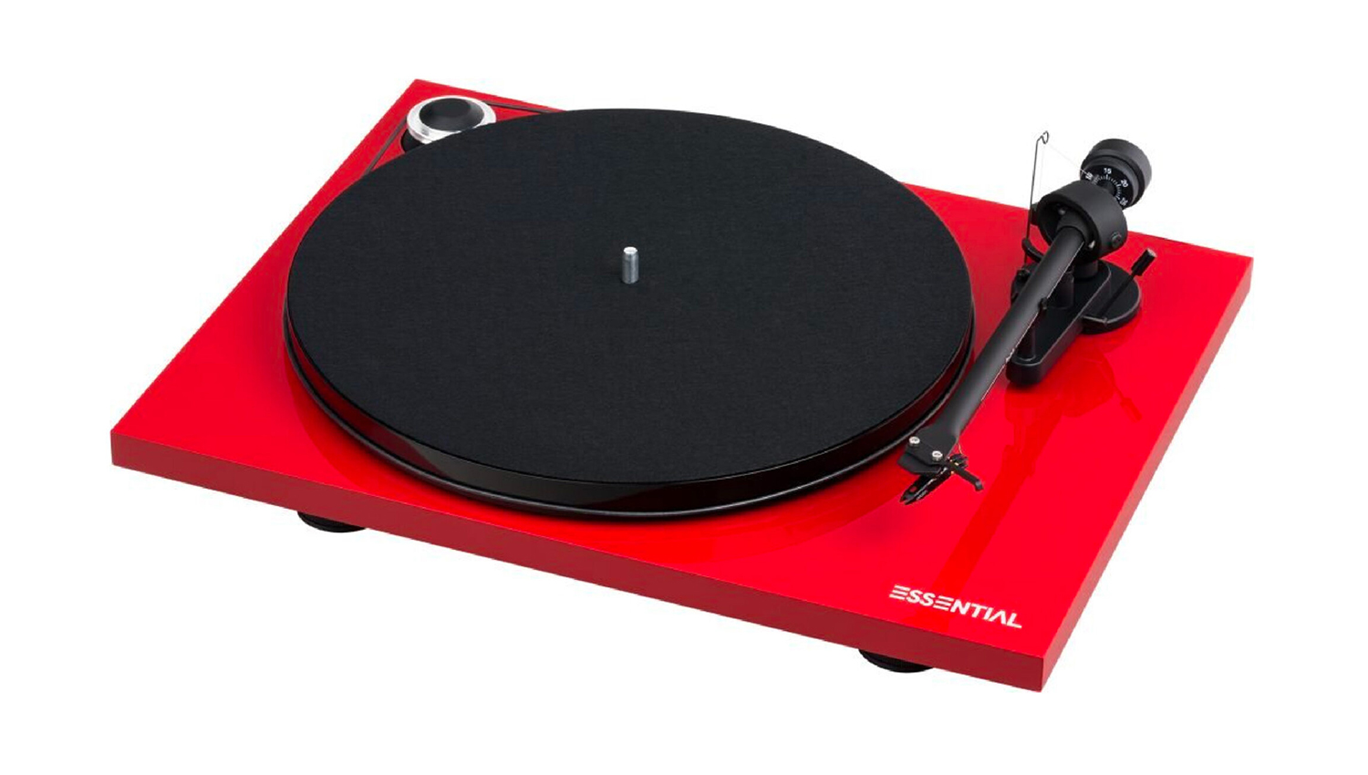 Mâm đĩa than Pro-Ject Essential III Phono màu đỏ
