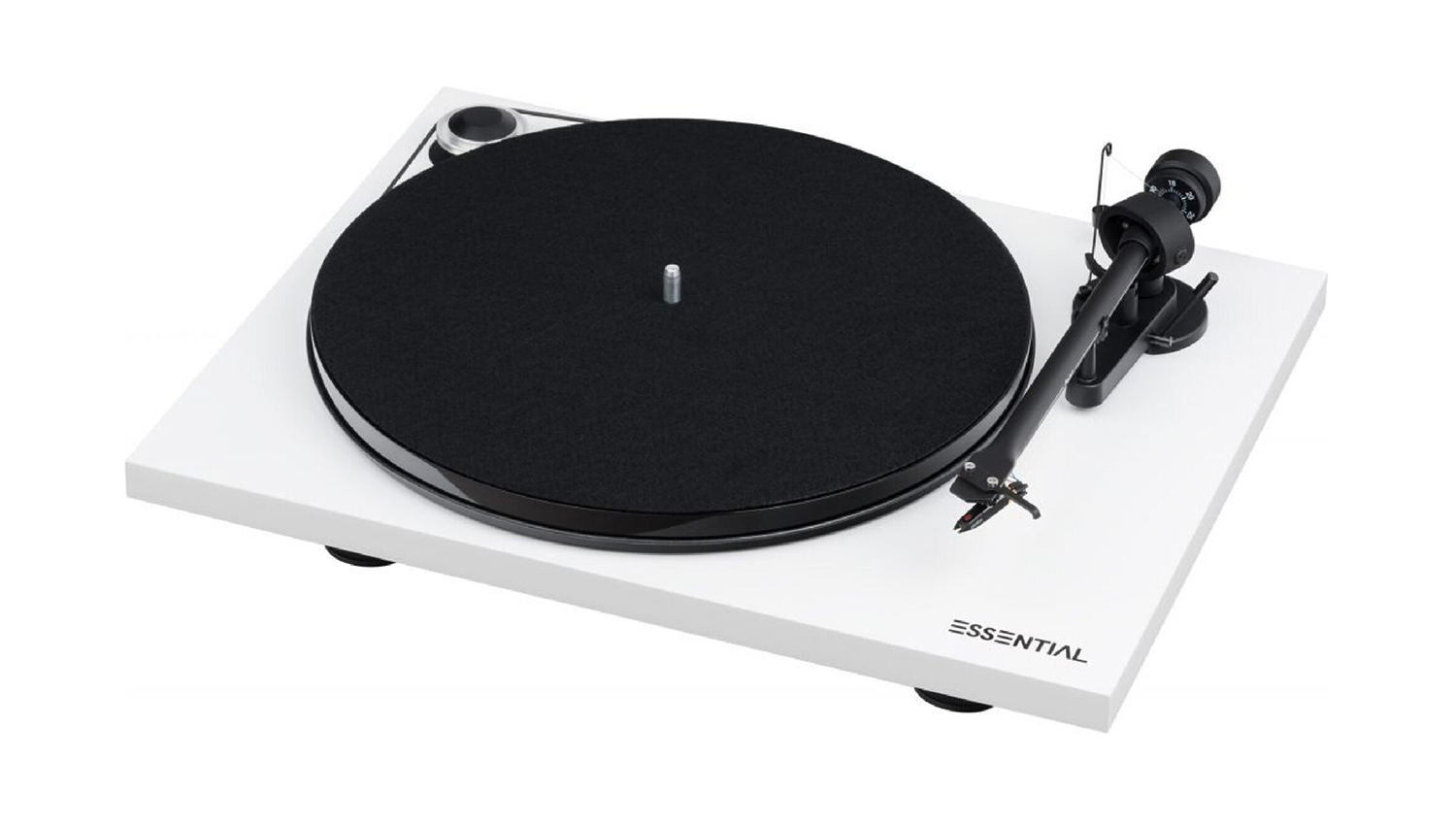 Mâm đĩa than Pro-Ject Essential III Phono màu trắng