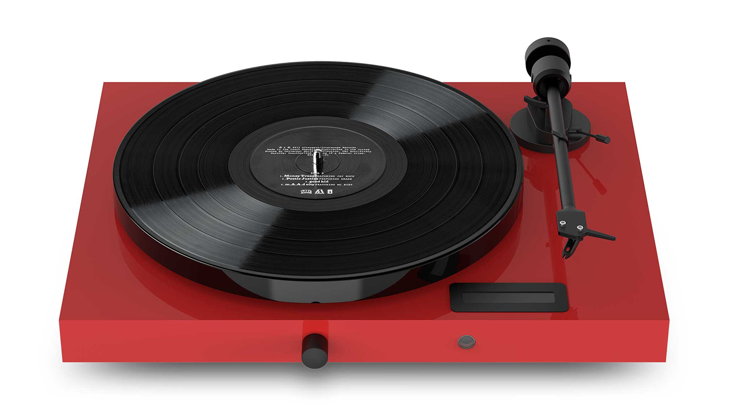 Mâm đĩa than Pro-Ject Juke Box E màu đỏ