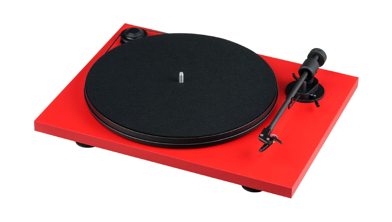 Mâm đĩa than Pro-Ject Primary E Phono màu đỏ