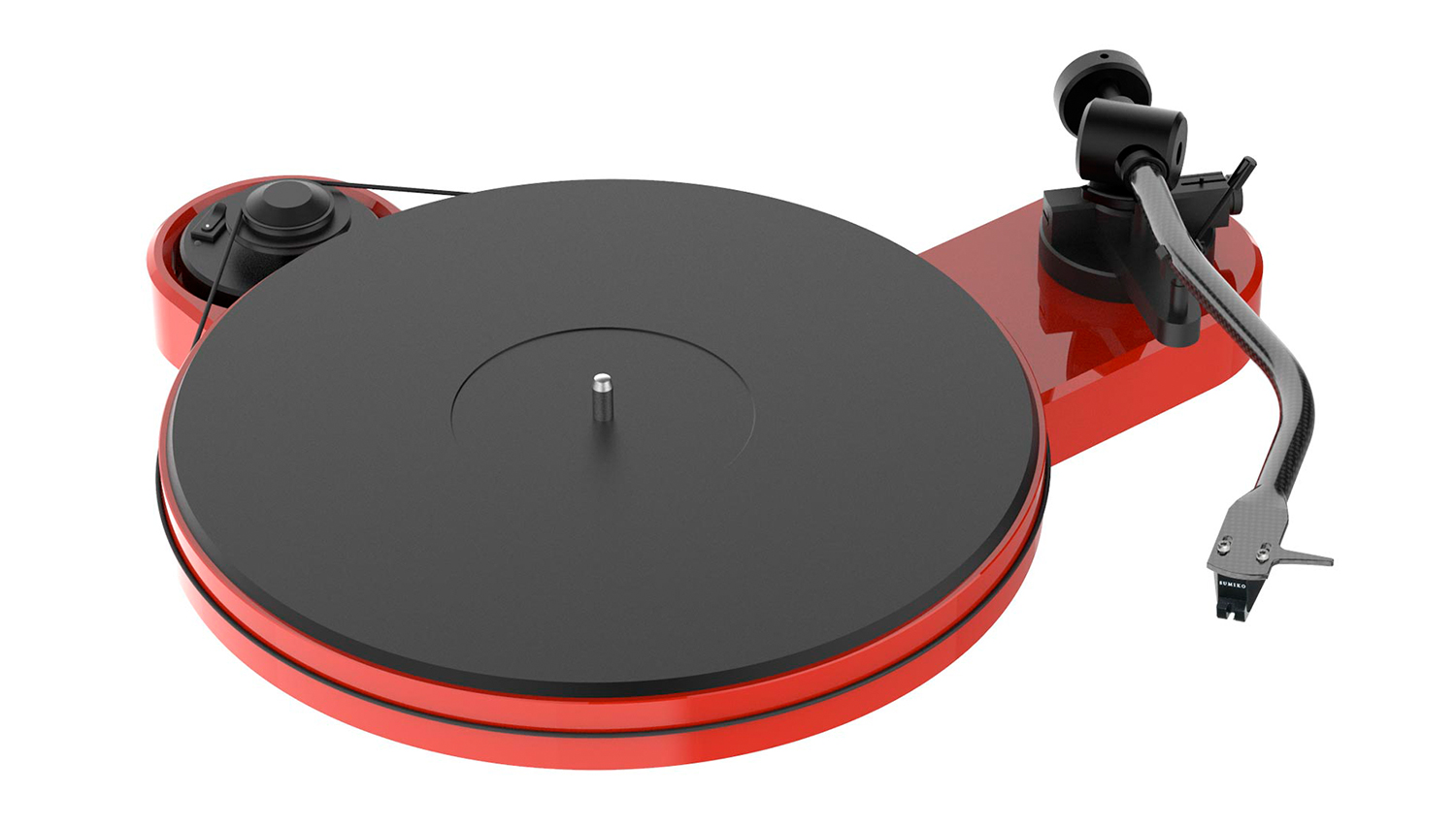 Mâm đĩa than Pro-Ject RPM 3 Carbon màu đỏ