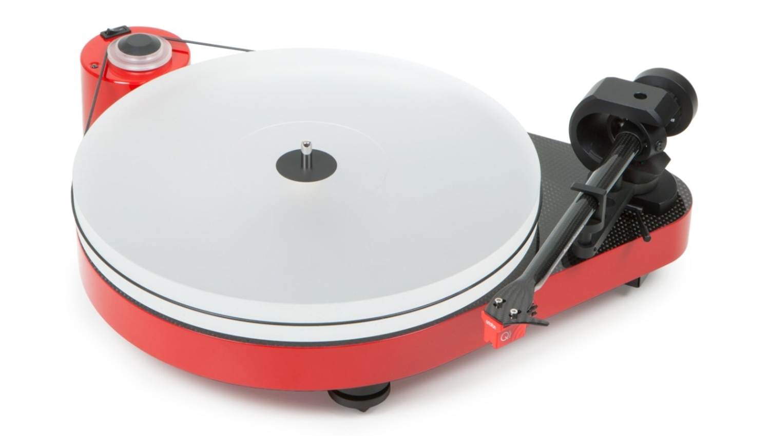 Mâm đĩa than Pro-Ject RPM 5 Carbon màu đỏ