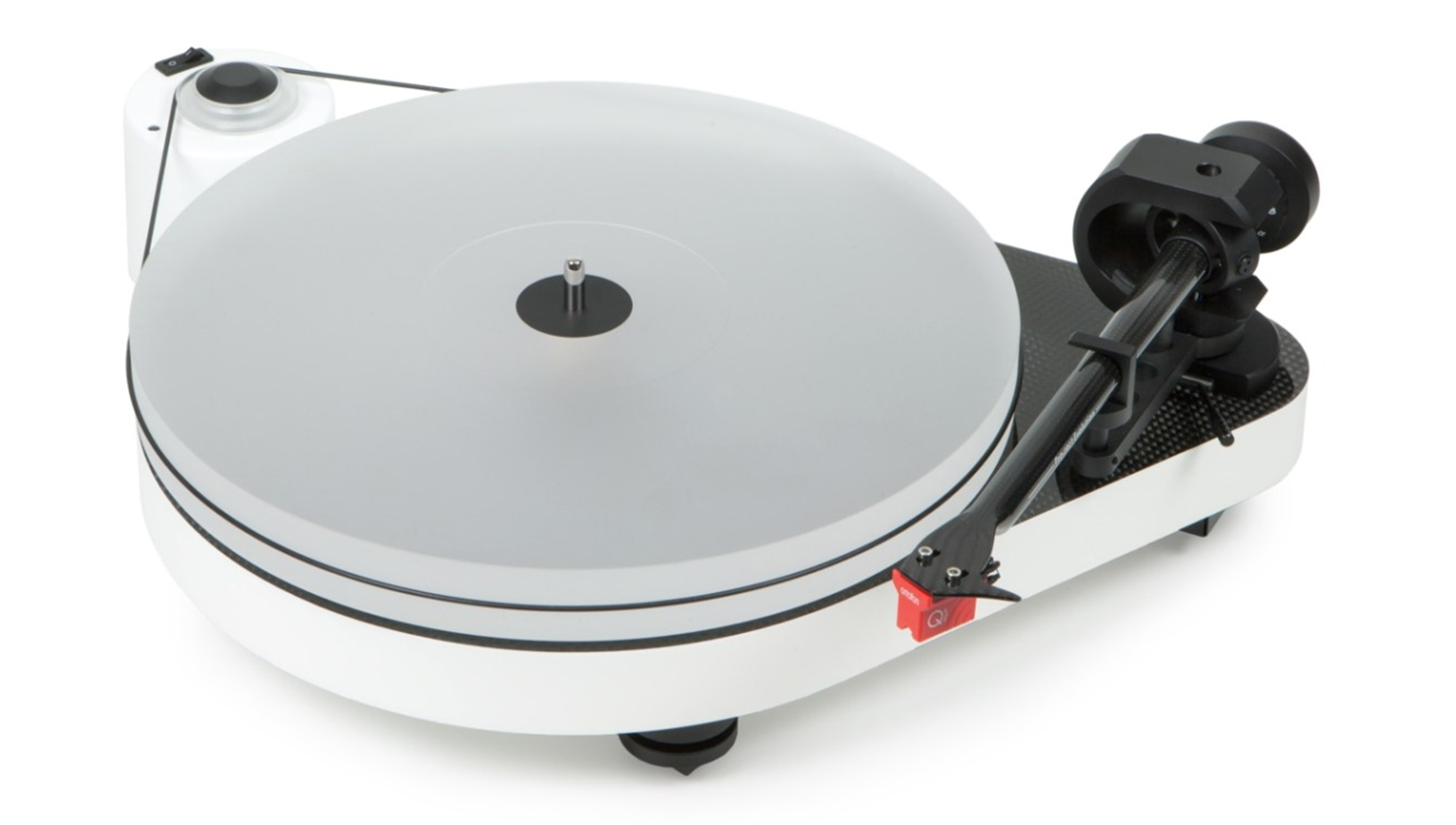 Mâm đĩa than Pro-Ject RPM 5 Carbon màu trắng