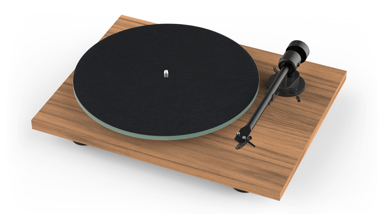 Mâm đĩa than Pro-Ject T1 BT màu walnut