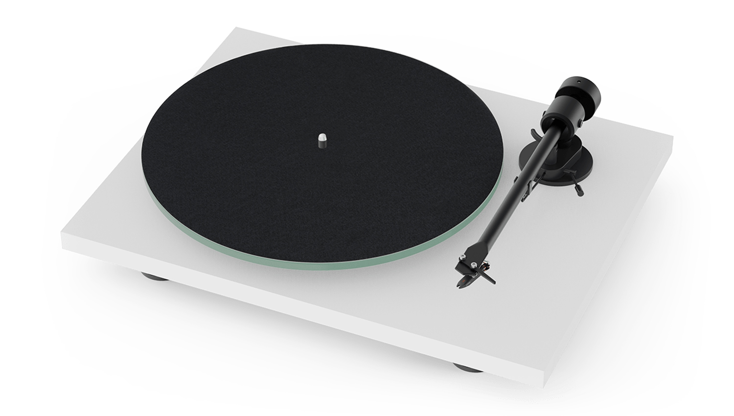 Mâm đĩa than Pro-Ject T1 BT màu trắng